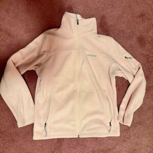 Columbia Soft Pink Fleece Jacket